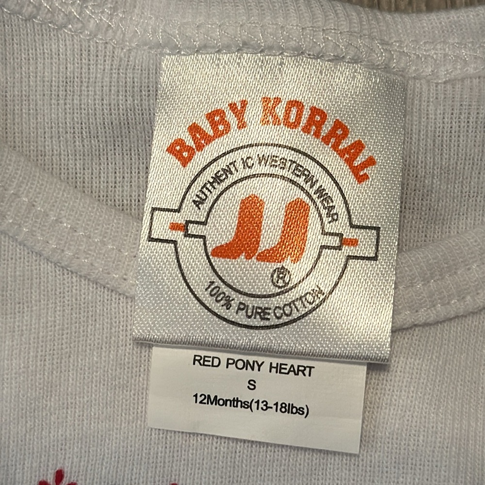 NWT Baby Korral White and Blue Unicorn Dress-size 12 months - Picture 7 of 8